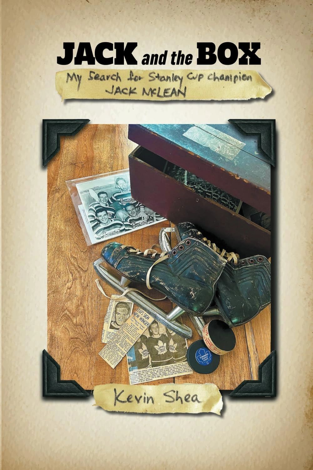 Cover of Jack and the Box: My Search for Stanley Cup Champion Jack McLean
